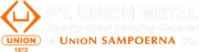 union metal nav logo white